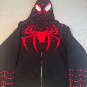 Battlekid Spider Hoodie - Black and Red